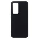 Capa Aveludada Preta + Película De Hydrogel Privacidade Compatível Para Xiaomi Mi 12T 6.67