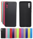 Capa Aveludada Proteção Capinha Para Galaxy A02 Silicone