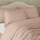 CAPA AVULSA DE EDREDOM CASAL 400 FIOS MICROFIBRA ZÍPER - DUVET Cor: Rosa