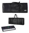 Capa Bag Luxo Mxt Teclado Almofadada 5/8 61 Teclas