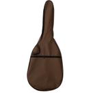 Capa Bag Marrom Para Violão Folk Simples Alça Dupla
