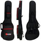 Capa bag p/ baixo premium ny-600 pto/vermelho - ams