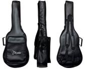 CAPA BAG P/ VIOLÃO FOLK CARGO material sintético "TAKAMINE" PRETO