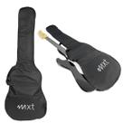 Capa Bag para Guitarra Acolchoada Preta MXT com alça de costas