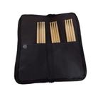 Capa/Bag Porta Baquetas Bateria Acolchoada + 6 Pares Baquetas Capa/Bag Porta Baquetas Bateria Acolchoada + 6 Pares Baquetas