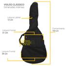 Capa Bag Violão Clássico Slim Protections Bags