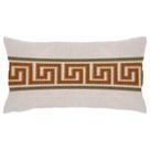 Capa Baguete 29x52 cm Linho Chave Grega Tropical Terracota A Capa Baguete 29x52 cm Linho Chave Grega Tropical Terracota A