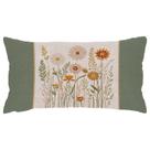Capa Baguete 29x52 cm Linho Wildflowers B