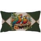 Capa Baguete 29x52 Linho Tropical Parrots Capa Baguete 29x52 Linho Tropical Parrots