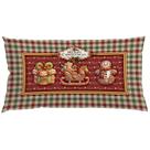 Capa Baguete 29x52 Suede Nutcracker and Gingerbread A
