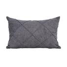 Capa Baguete 30x50 cm Nervuras ComTecido Boucle Cinza Chumbo Capa Baguete 30x50 cm Nervuras ComTecido Boucle Cinza Chumbo