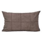 Capa Baguete 30x50 cm Nervuras ComTecido Boucle Marrom
