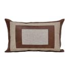 Capa Baguete 30x50 Linho Com Aplique material sintético Sintético Retângulos Capa Baguete 30x50 Linho Com Aplique material sintético Sintético Retângulos