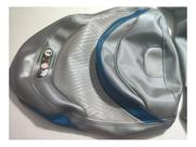 Capa Banco Compatível Seadoo Gtx 300 Limited 2020 + Grampo Azul/prata/cinza