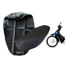Capa Banco Honda Biz C 100 1998 A 2015 Sem Costura Lateral S/logo