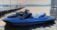 Capa Banco Jet Ski Compatível Sea-Doo GTX 2018+ Azul/Cinza