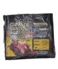 Capa banco titan 150 antiderrapante pt verm Capa banco titan 150 antiderrapante pt verm