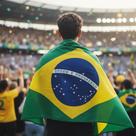 Capa Bandeira Do Brasil 1,45x90cm Capa Bandeira Do Brasil 1,45x90cm