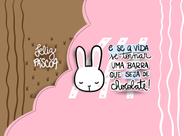 Capa Barra de chocolate e bis Páscoa