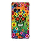 Capa Beaucov para Moto G Play 2026/Moto G 2026 verde floral Capa Beaucov para Moto G Play 2026/Moto G 2026 verde floral