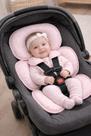 Capa Bebe Conforto Anatômica 2 pçs apoio cabeça removivél carrinho passeio Infantil Criança rosa acolchoado 100 algodão macio segurança