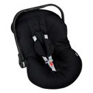Capa Bebê Conforto Preto 3 Peças