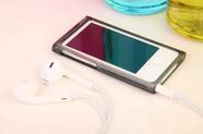 Capa BestForYou para iPod Nano 7 8 Soft TPU Rubber Gel Grey Capa BestForYou para iPod Nano 7 8 Soft TPU Rubber Gel Grey