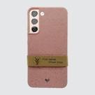 Capa biodegradável samsung s22 rosa