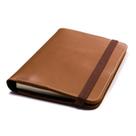 Capa Caderno Couro Legítimo Ideal Para Reuniões e Anotações