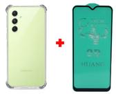 Capa Capinha Air Bag Para Galaxy A24 Case+ Pelicula Ceramica