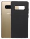 Capa Capinha Anti Impacto Aveludada Preta Para Galaxy Note 8