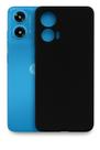 Capa Capinha Anti Impacto Aveludada Preta Para Moto G34