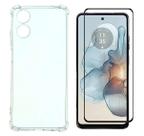 Capa Capinha Anti Impacto e Pelicula de Vidro 3d Para Moto G04 G04s Capa Capinha Anti Impacto e Pelicula de Vidro 3d Para Moto G04 G04s