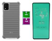 Capa Capinha Anti Impacto Para LG K42 K52 K62 + Pel Ceramica