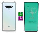 Capa Capinha Anti Impacto Para LG K71 + Pelicula Ceramica