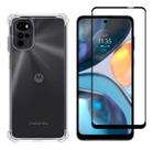 Capa Capinha Anti Impacto Para Motorola Moto G22 + Pelicula 3D