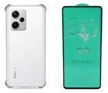 Capa Capinha Anti Impacto Para Redmi Note 12 5g / Poco X5 + Pelicula Ceramica