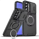 Capa Capinha Anti Impacto Para Samsung Galaxy A15 4G / 5G Proteção Câmera Suporte Anel Cor:Preto Capa Capinha Anti Impacto Para Samsung Galaxy A15 4G / 5G Proteção Câmera Suporte Anel Cor:Preto