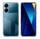 Capa Capinha Anti Impacto Transparente e Película Para Xiaomi Poco C65 Capa Capinha Anti Impacto Transparente e Película Para Xiaomi Poco C65