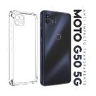 Capa Capinha Anti Impacto Transparente + Película De Hydrogel Privacidade Para Moto G50 5G Xt2137 6.5