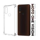 Capa Capinha Anti Impacto Transparente + Película De Hydrogel Privacidade Para Moto One Vision Xt1970 6.3