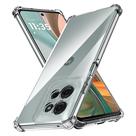 Capa Capinha Anti Impactos Silicone Para Motorola Moto G75 5G Transparente