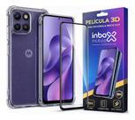 Capa Capinha Anti Queda Para Motorola Moto G17 + Pelicula 3d