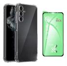 Capa Capinha Anti Queda + Película Cerâmica Para Galaxy M15
