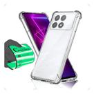 Capa Capinha Anti Queda + Película Cerâmica Para Xiaomi Poco X6 Pro Capa Capinha Anti Queda + Película Cerâmica Para Xiaomi Poco X6 Pro