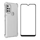 Capa Capinha Anti Shock Moto G10 G20 G30 + Pelicula Vidro 9D