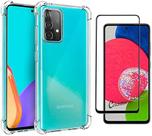 Capa Capinha Antichoque Samsung Galaxy A51 + Película de Vidro 3D