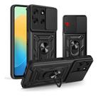 Capa Capinha Armadura Militar + Película Ceramica Para Moto G86