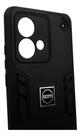 Capa Capinha Armadura Resistente Para Moto Edge 40 NEO 5G Case Preta