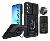 Capa Capinha Armor Militar Galaxy A17 Blindada Anti Impacto Proteção De Câmera Anel 360 Suporte Imã